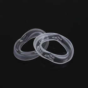 Upper And Lower Double Clear Braces (Option: Transparent)